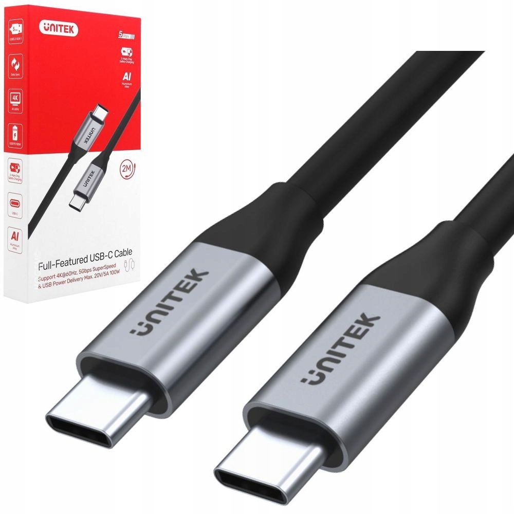 Câble USBc Mâle / USBc Mâle / 2m (USBc_USBc_200)
