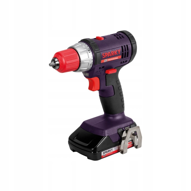 

Sparky wiertarko-wkrętarka 18V, 2,0Ah BR2 18LI-C