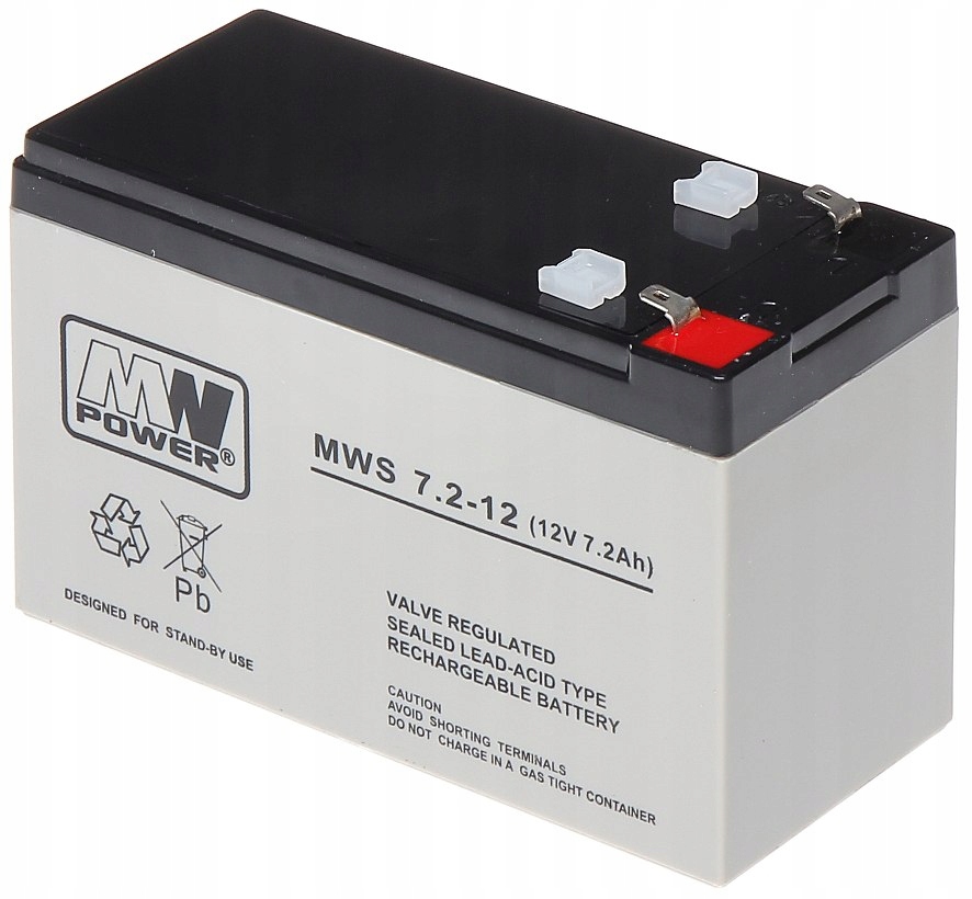 

Akumulator 12V/7.2AH-MWS