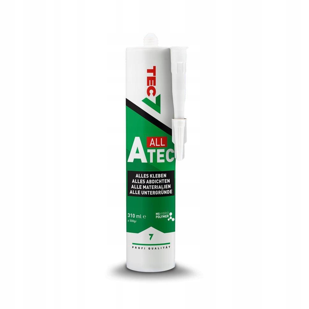 Klej uszczelniacz Tec7 Atec 310ml Biały Ms Polimer remont pod wodę 350%