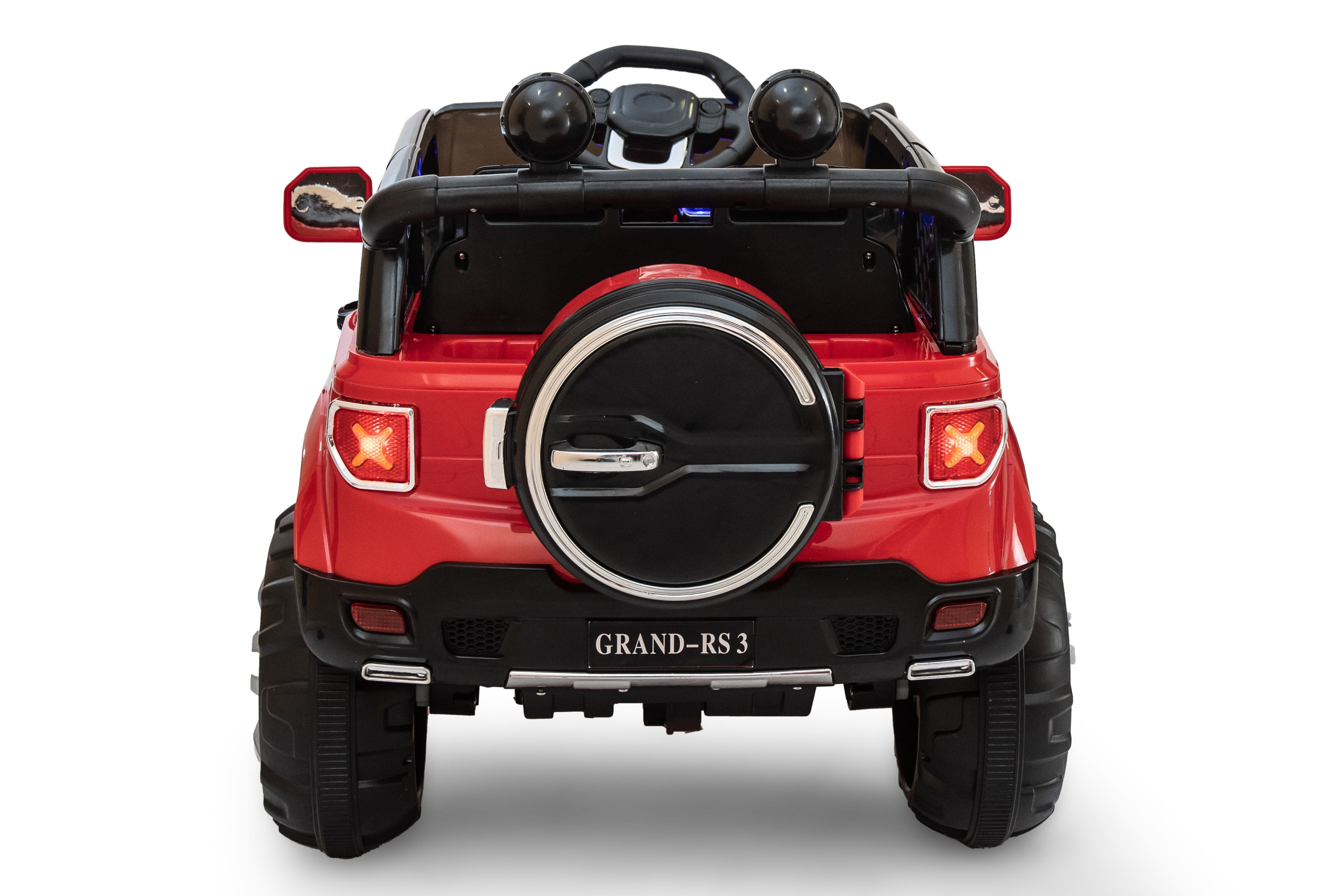 JEEP GRAND-RS3 CZERWONY AUTO DZIECIĘCE NA AKUMUL Kolor Czerwony
