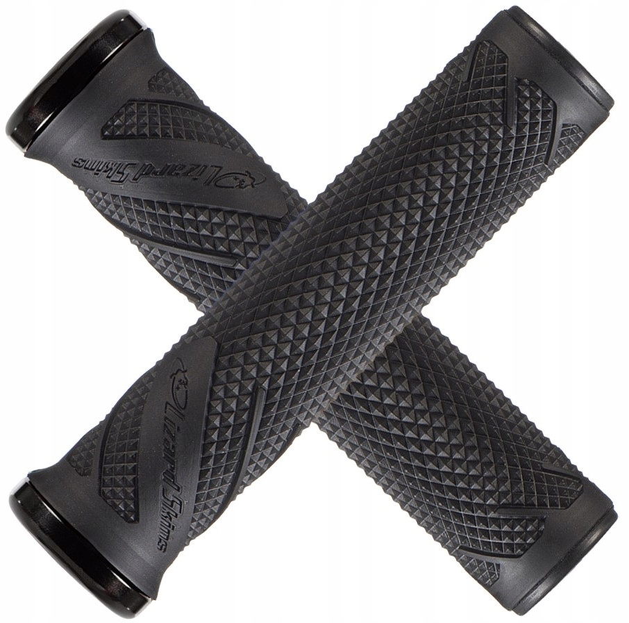 Gripy na řidítka Lizardskins Single-Clamp Lock-On Wasatch Černé 29mm 136mm