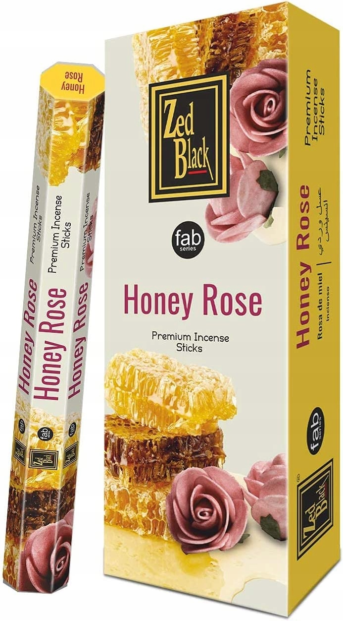 

Zed Black kadzidło Honey Rose 20 szt.