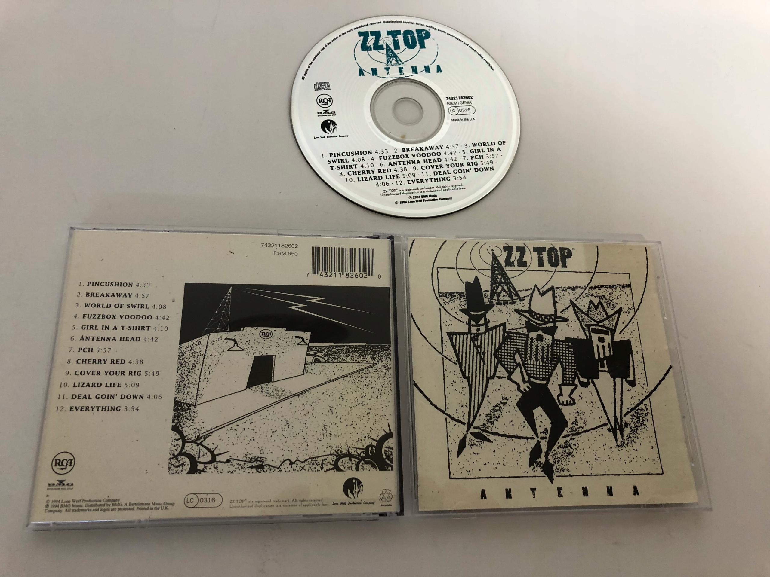 ZZ Top Antenna CD 1017 Blues Rock 15324771098 Sklepy, Opinie, Ceny