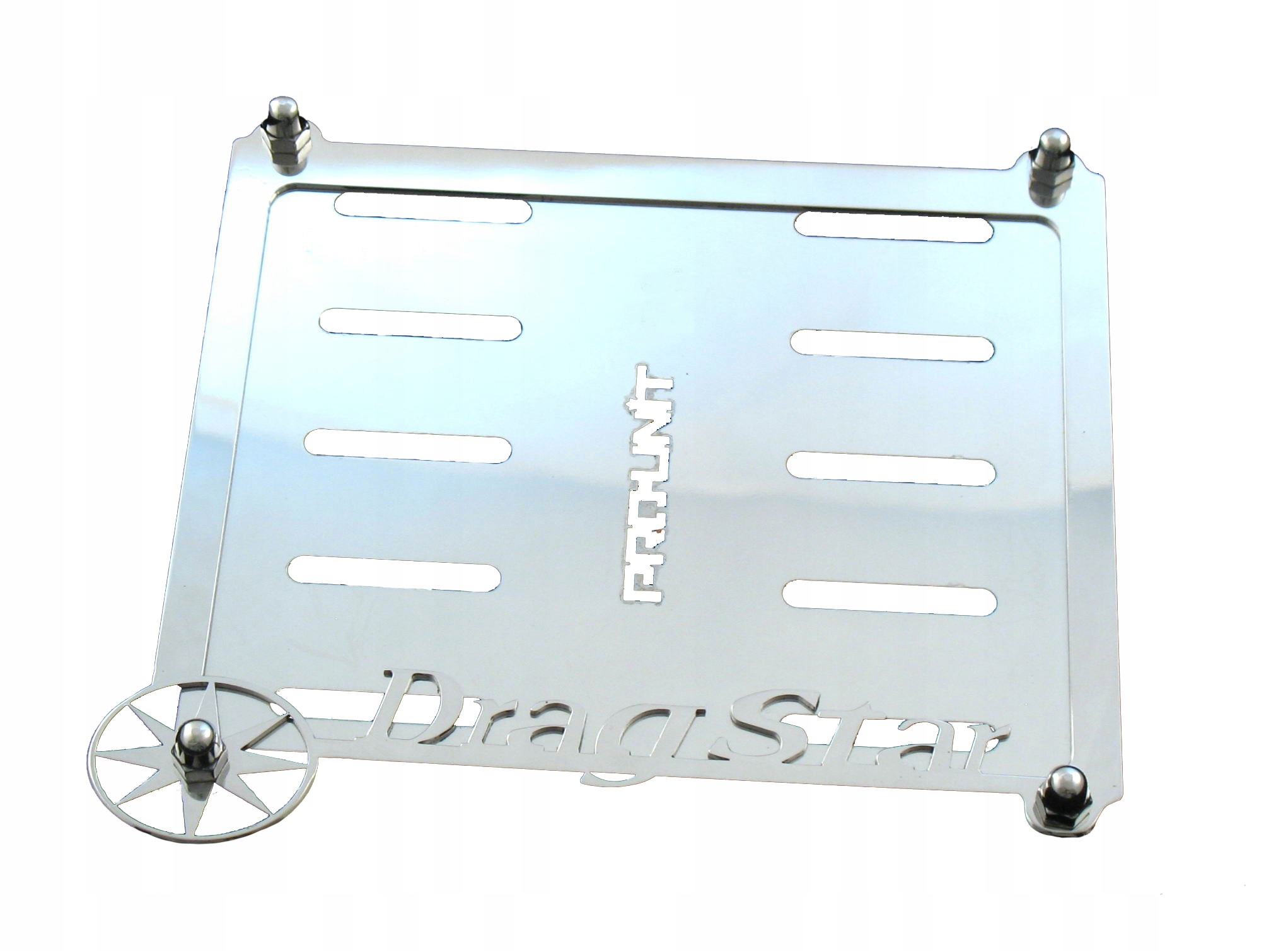 СТИЛЬНА ХРОМОВАНА РАМКА YAMAHA DRAG STAR