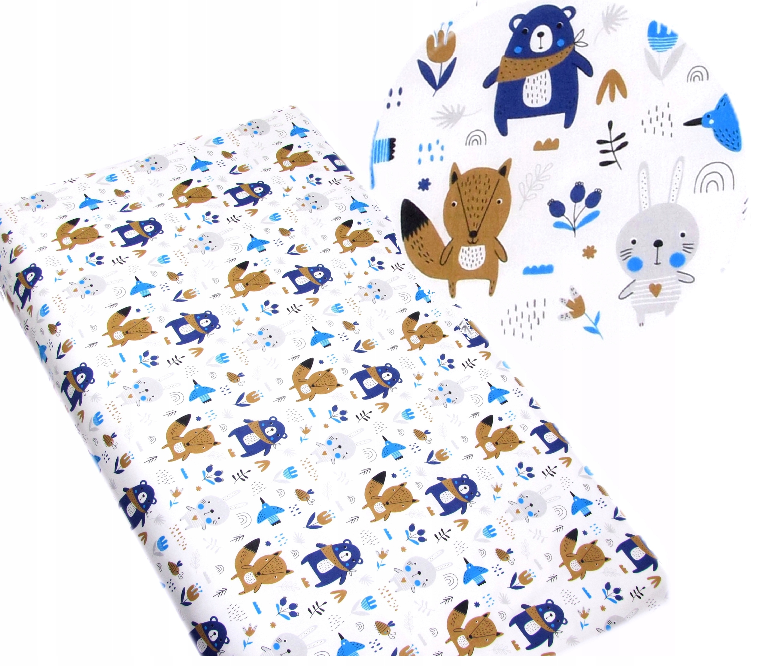 

Prześcieradło Z Gumką Do Łóżeczka 120X60 Bawełna