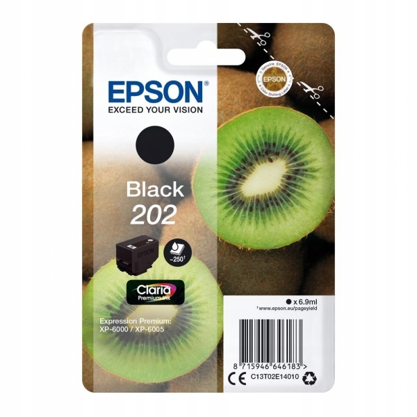 

Tusz org. Epson 202 Black T02E1 XP6000 XP6005