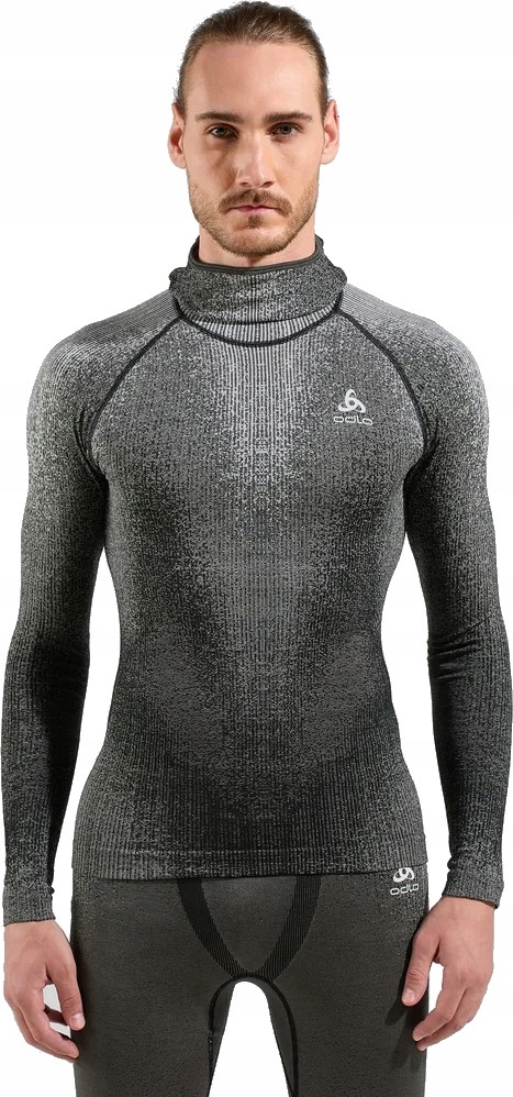Pánské termo tričko Odlo Blackcomb base layer s facemaskem XL kukla