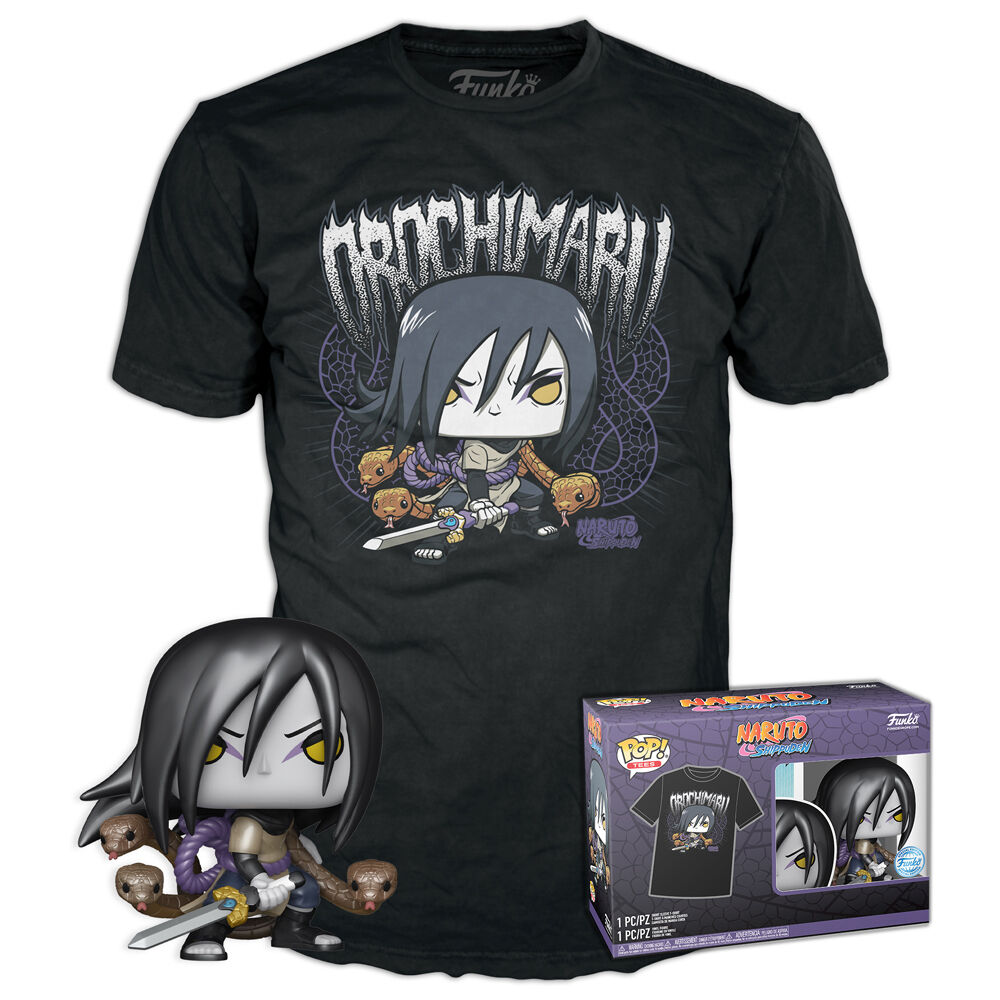 Figurka Funko Pop! Naruto Shippuden Orochimaru z zestawem T-shirt S