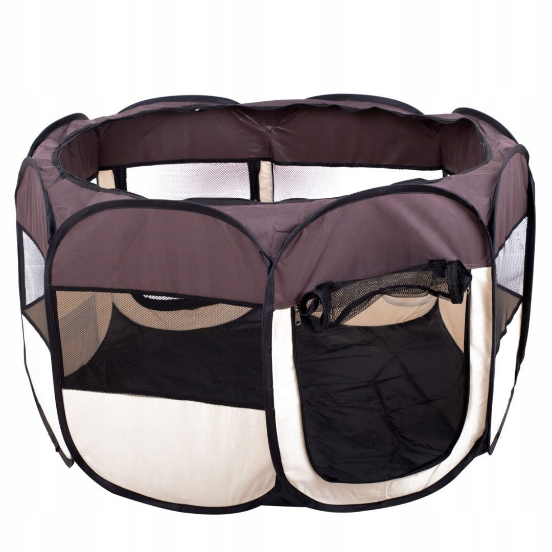 Levně Kotec pro psa skládací ohrada 104 cm x 65 cm