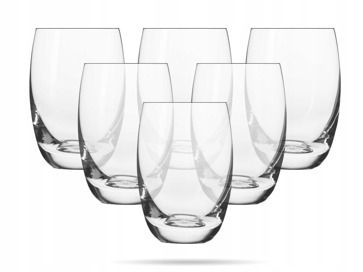 6 x Szklanka do drinków, napojów 360 ml Elite KROSNO