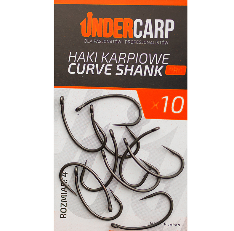 

Haki Karpiowe Curve Shank – Pro – Undercarp rozm.4