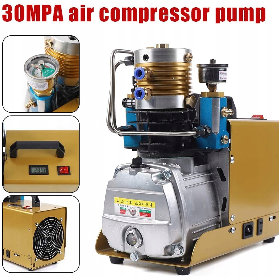 Sprezarka wysokocisnieniowa 300 bar Effective power 130 l min