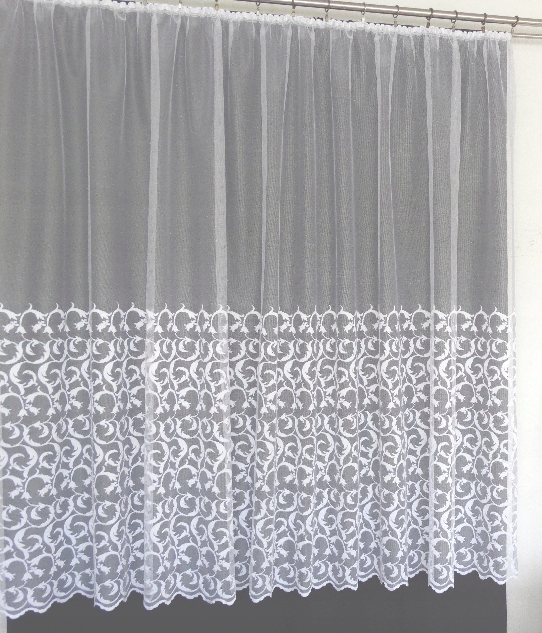 Mg Záclona 618/308 Bílá 400x180 hotová s páskou M