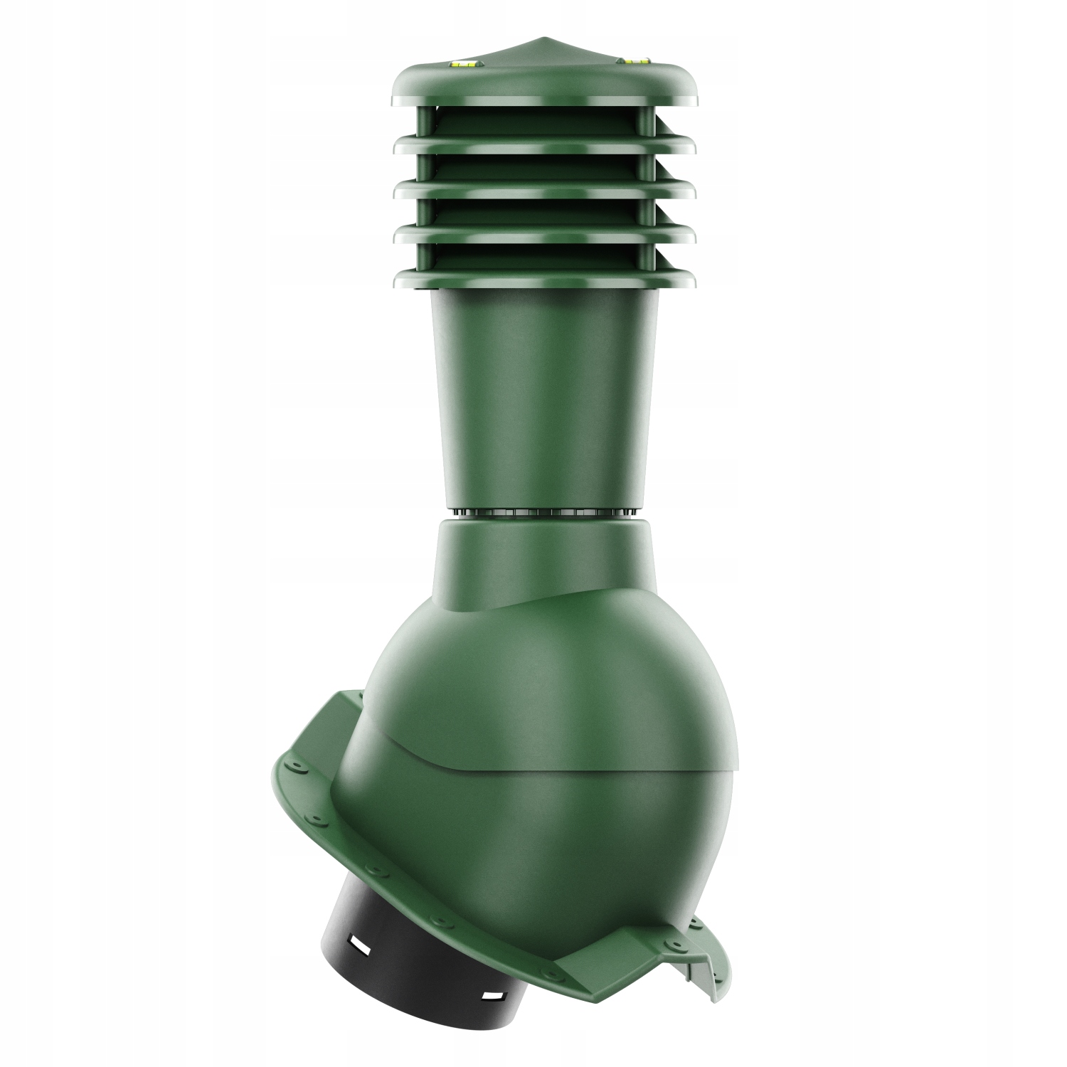 Větrací komín nezateplený Smart fi125 Trapez T35 Zelený 6020