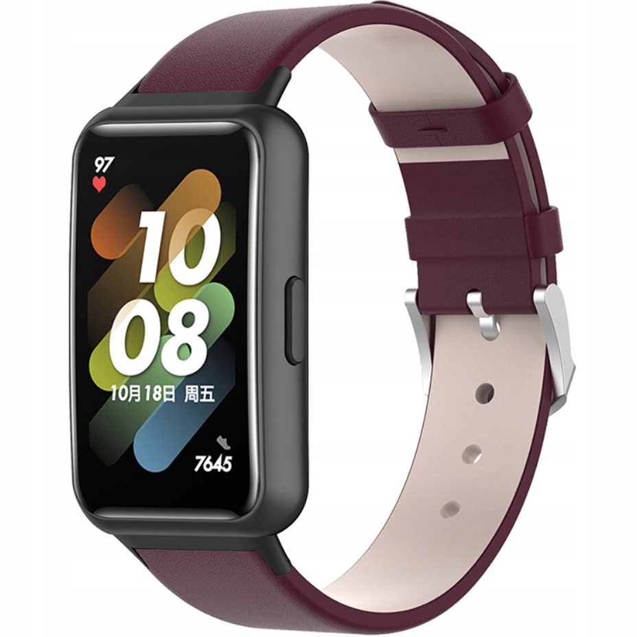 

Pasek Opaska Skórzana Do Huawei Band 7