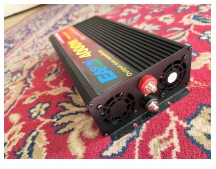 INWERTER NAPIĘCIA 24V na 230V 4000W PRZETWORNICA SAMOCHODOWA SINUS Napięcie wejściowe 24 V