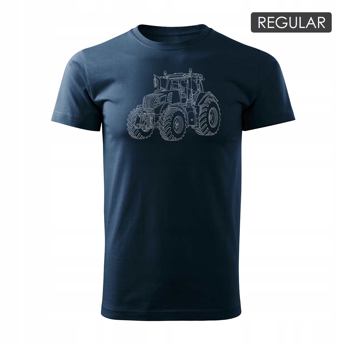 

Koszulka z traktorem New Holland dla rolnika