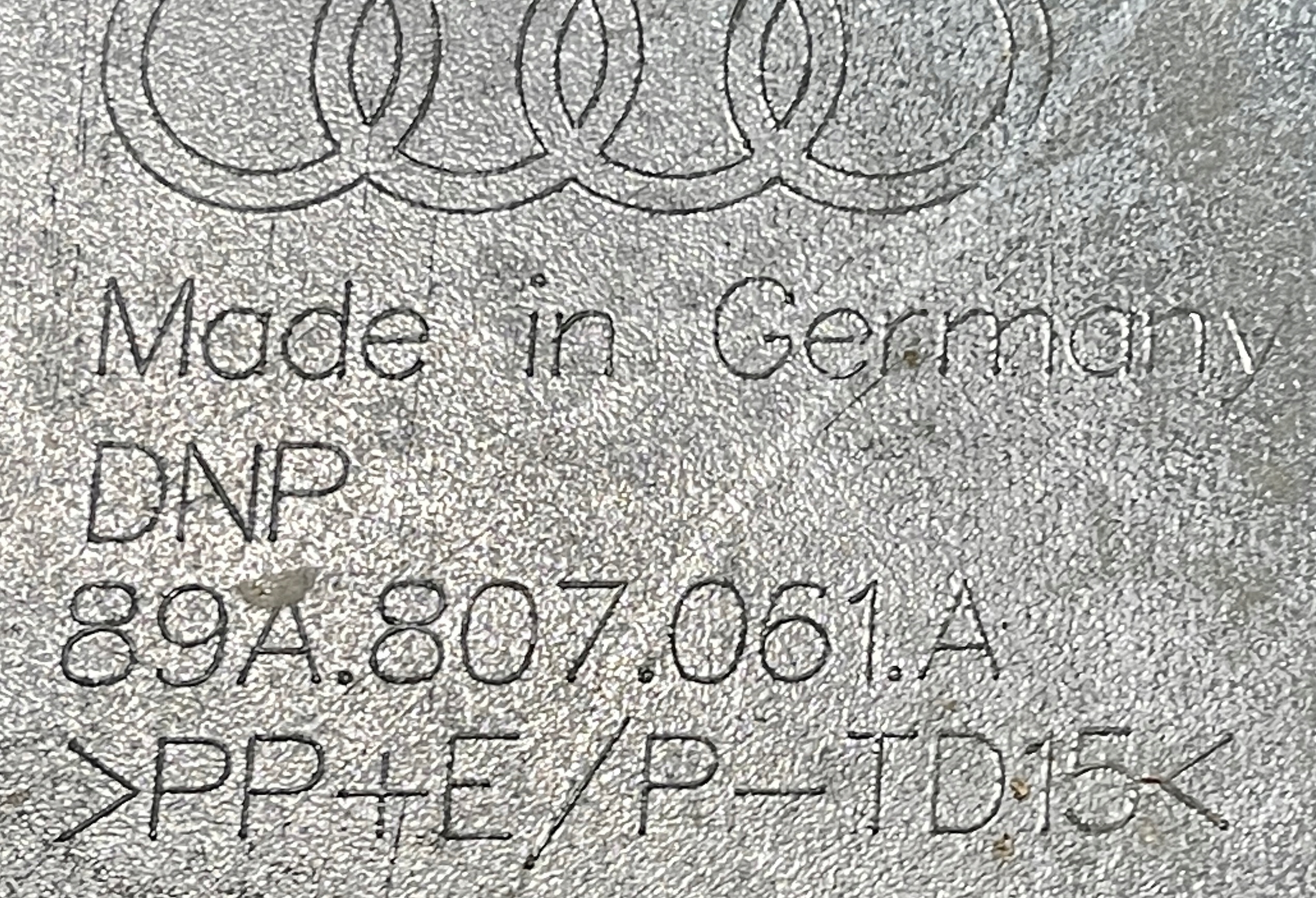 SPOILER nárazníku předek AUDI Q4 E-TRON 89A807061A