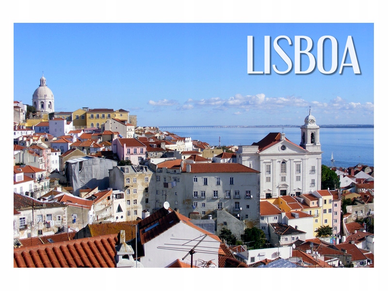 

Lizbona Miasto Centrum Magnes na lodówkę