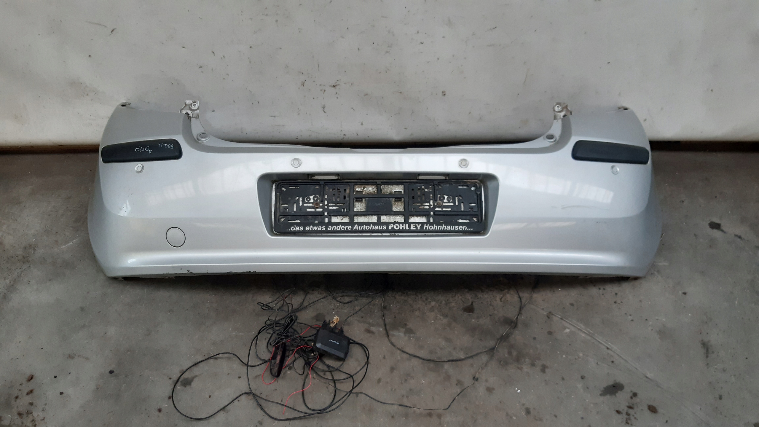 Stoßstange heck PDC TED69 Renault Clio III