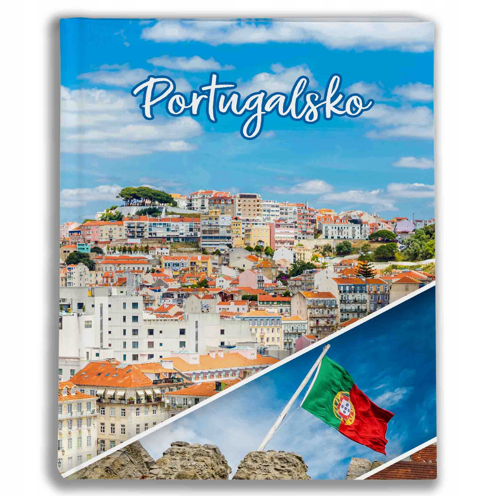 Tradiční album na fotografie se 100 černými listy 19,5x26 cm Portugalsko 533(cz)