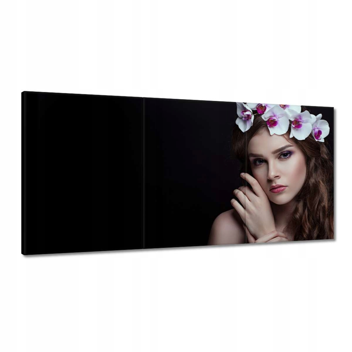 Obrazy 180x90 Portrét krásnej brunetky