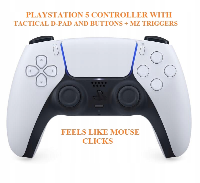

Pad Ps 5 z taktycznym d-pad przyciskami trigeramy