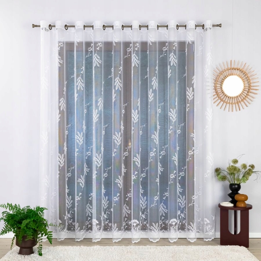 Záclona Na Průchodkách, Jemná Elegance, Vyrobená v Polsku 200X155