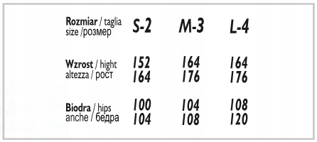 Femmini BIKINI RUBI 15den lycra visone 3 Rozmiar 3