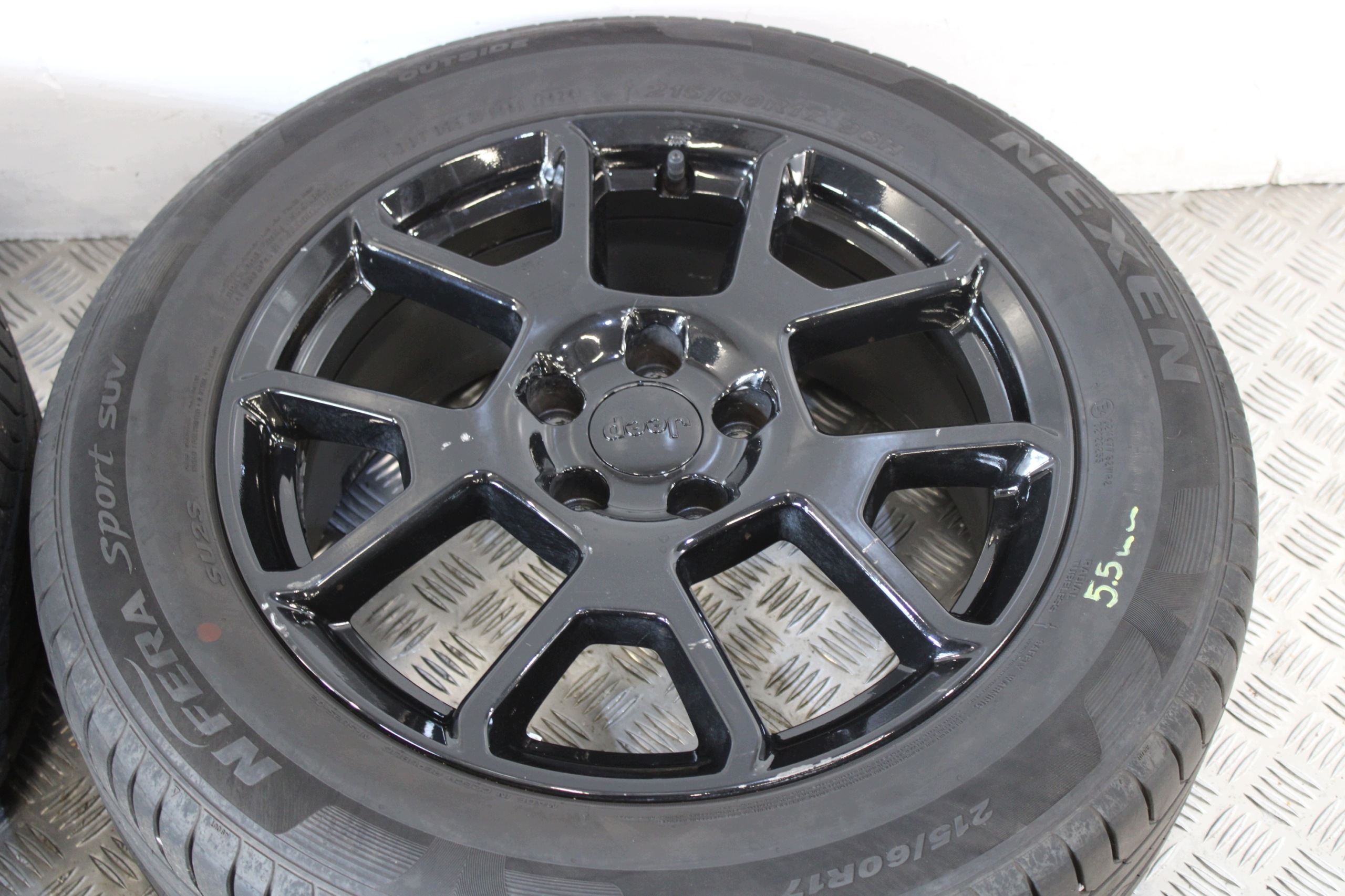 wheels discs disc 215/60 R17 ET40 JEEP RENEGADE 1.0T