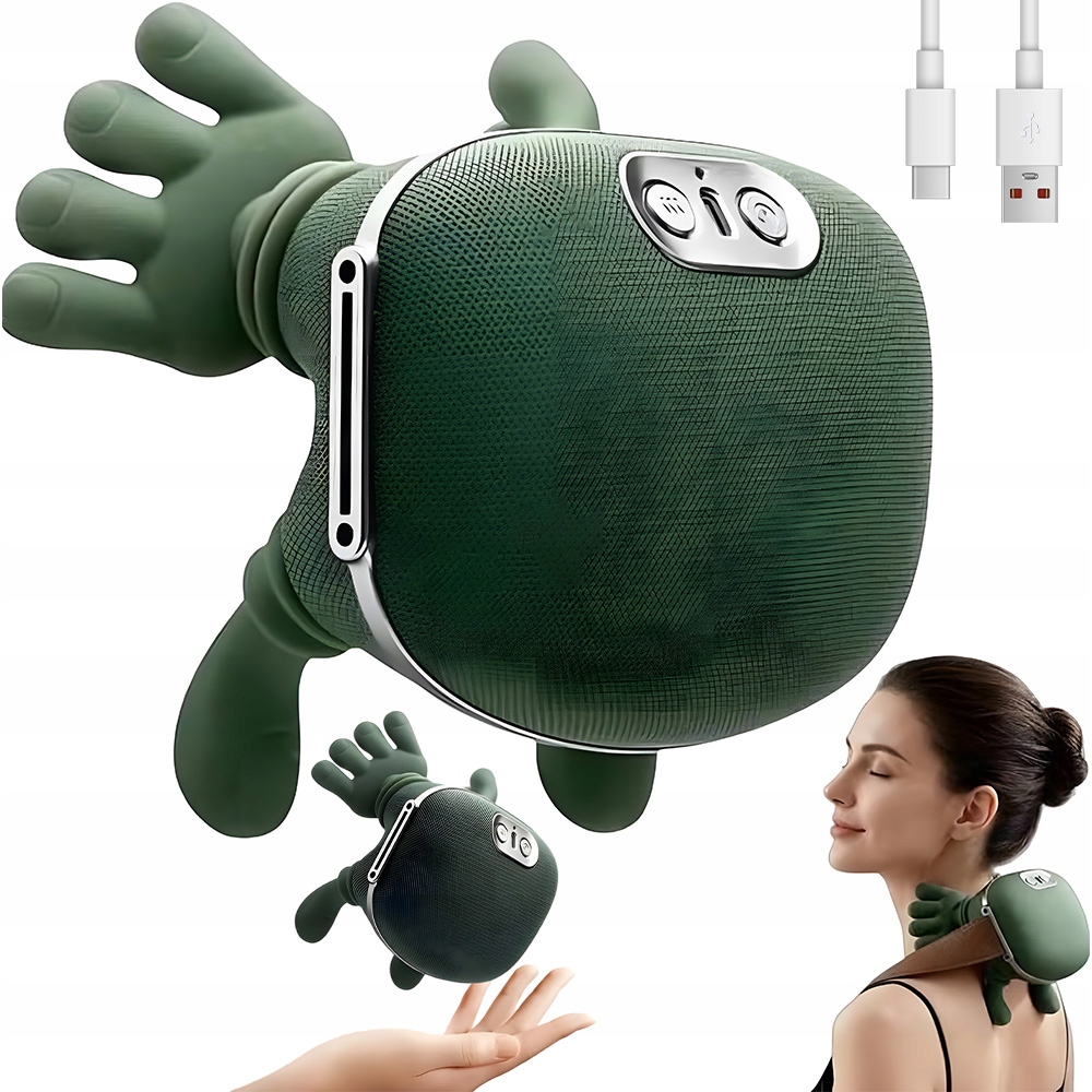 4D Shiatsu Masażer Karku, Masażer Karku, Ramion, Głębokich Tkanek Pleców