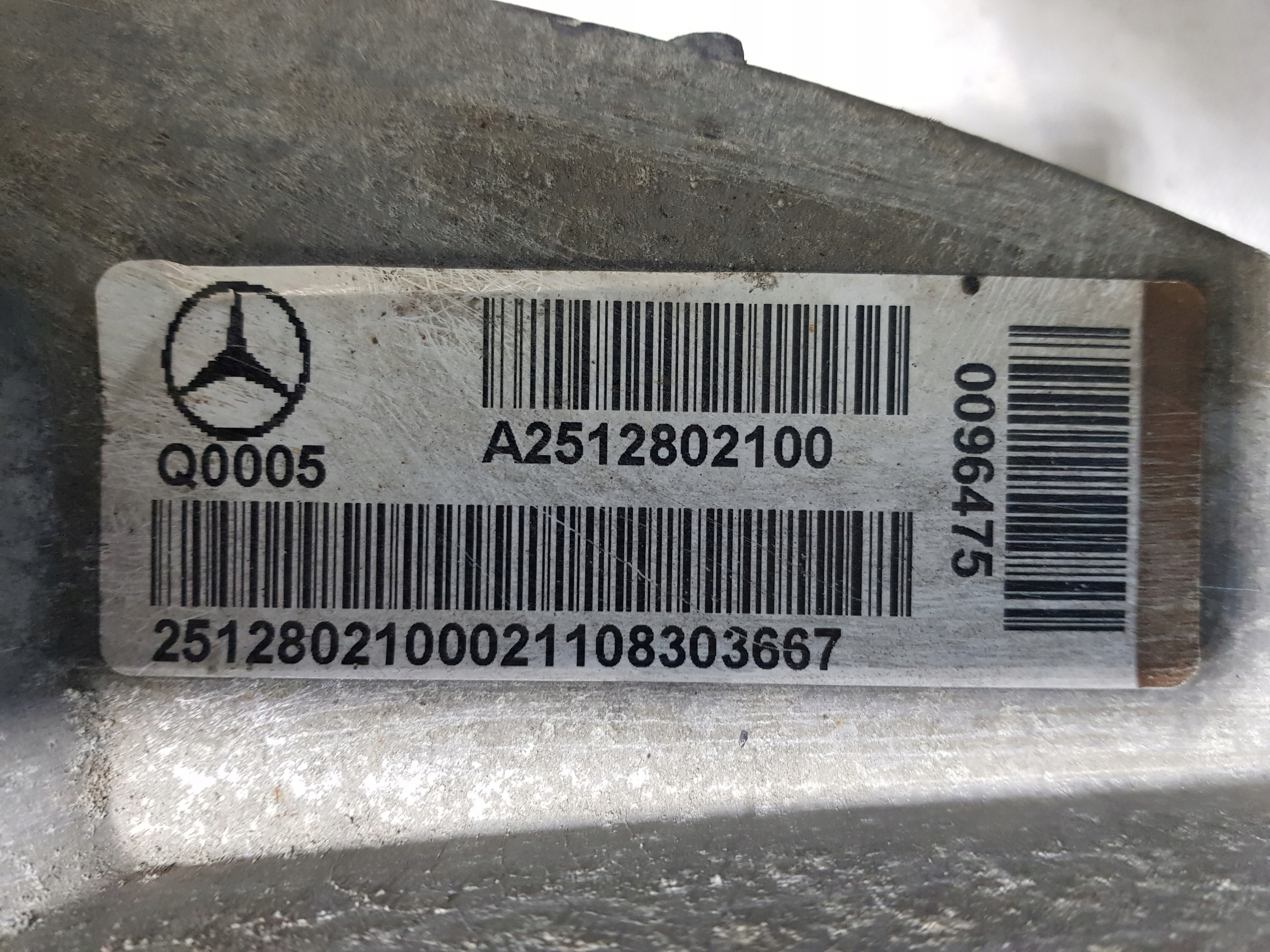 MERCEDES W251 GL X164 ML W164 REDUKTOR differential front 2512802100