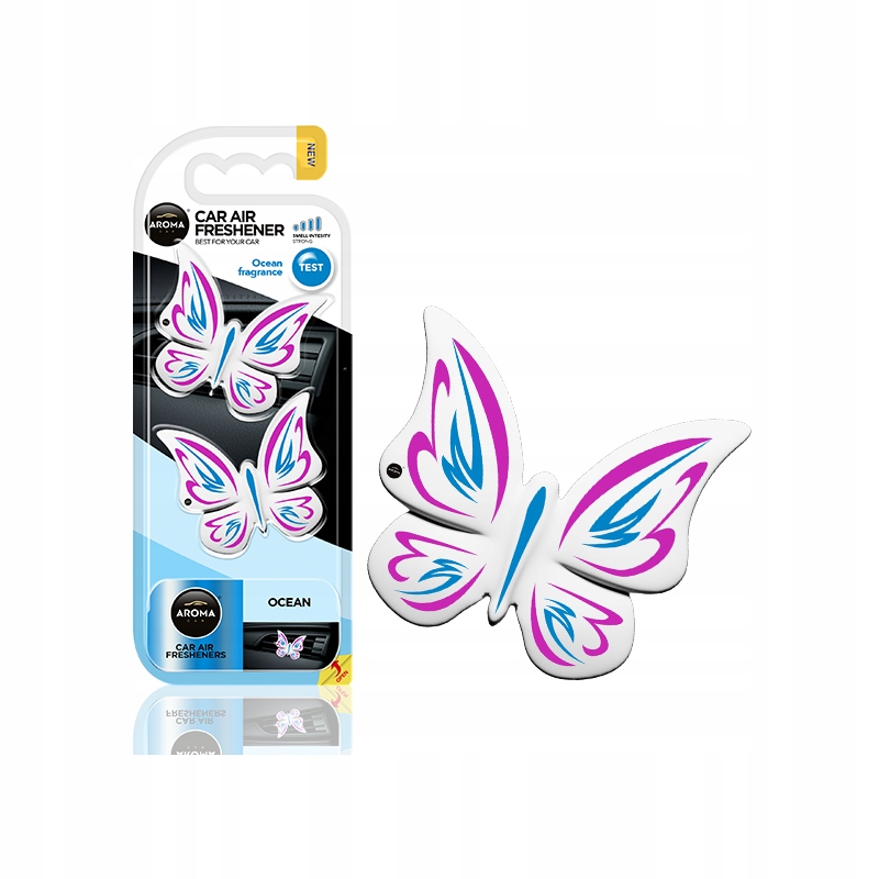 

Zapach Samochodowy Motyl Motylki 3D Ocean