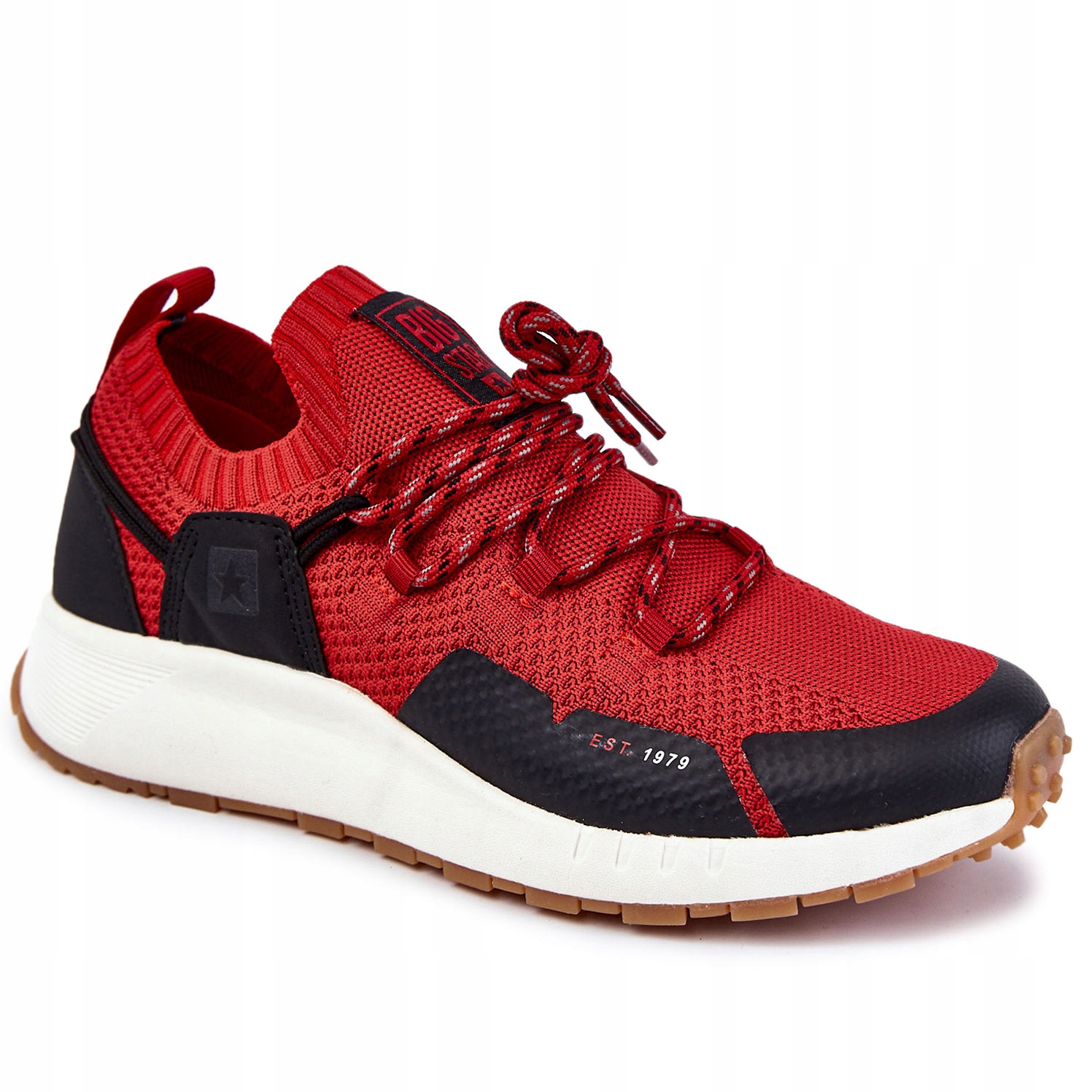 Męskie Buty Sportowe Big Star KK174013 Czerwone 44
