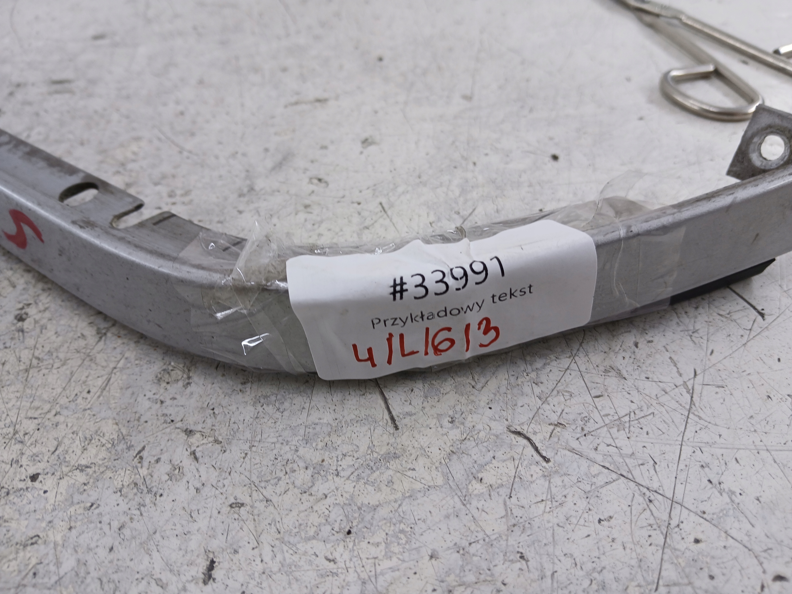 MERCEDES W202 moulding below LAMPE left front