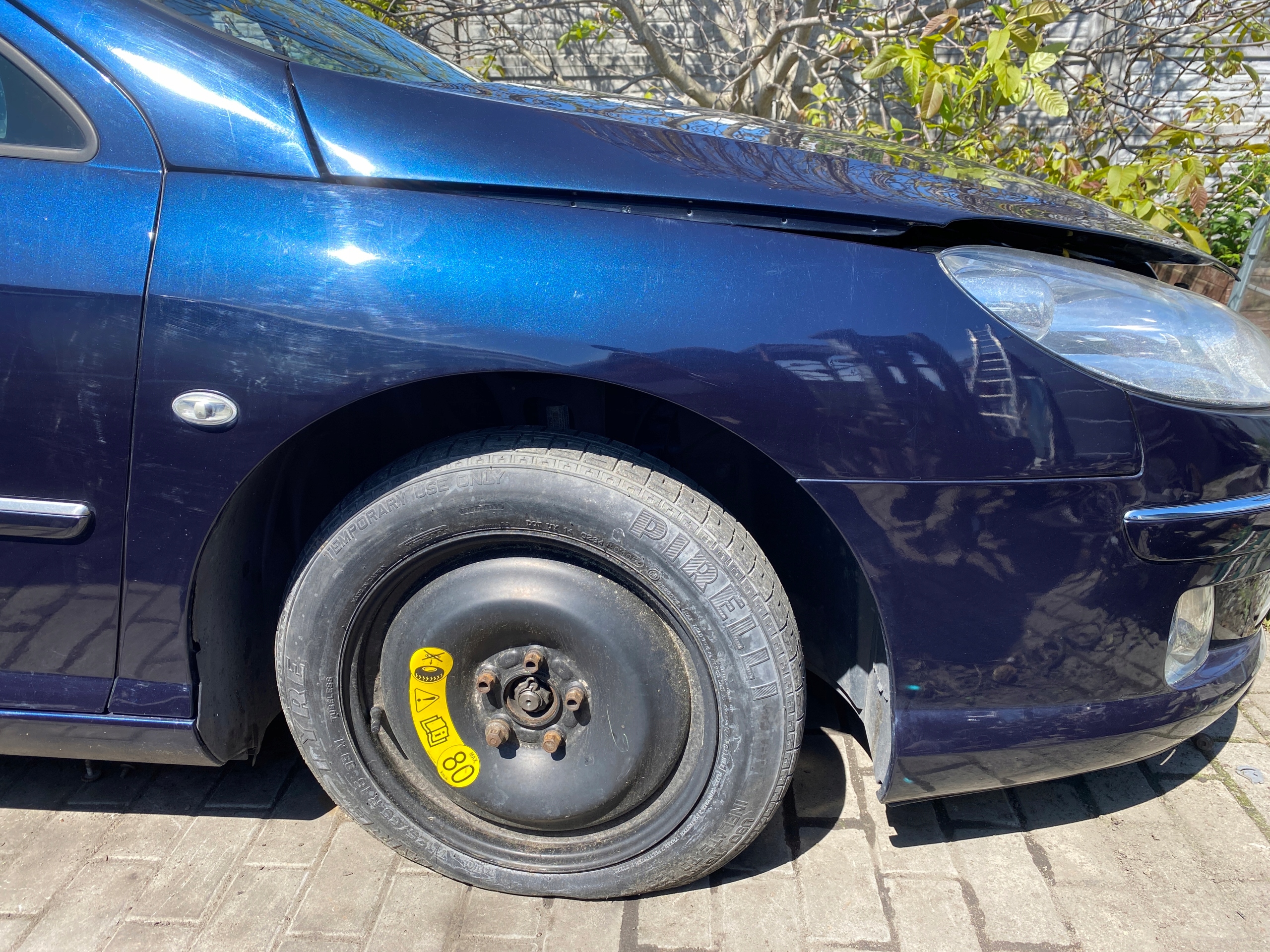 fender right front front Peugeot 407 04-11 kod lakieru KPS