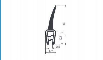 

Uszczelka krawędziowa Sanok T-45