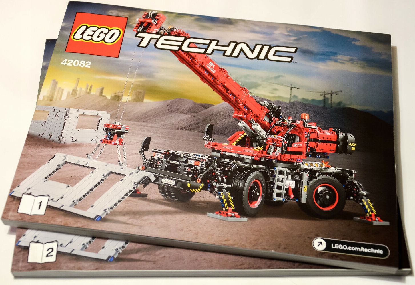 INSTRUKCJA PAPIEROWA - 4You LEGO - Technic 42082 DŹWIG - INSTRUKCJA