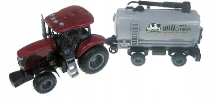 

Traktor Z Przyczepą Na Mleko Światło Dźwięk 48 CM