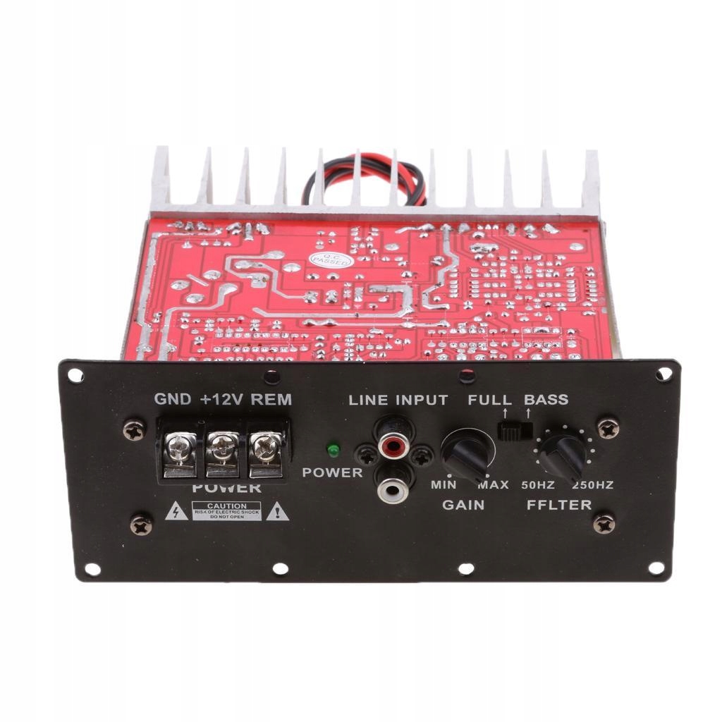 Car Audio Subwoofer black amplifier Producent części Inny