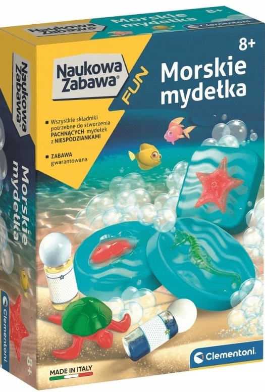 

Naukowa Zabawa Morskie Mydełka Z Niespodziankami