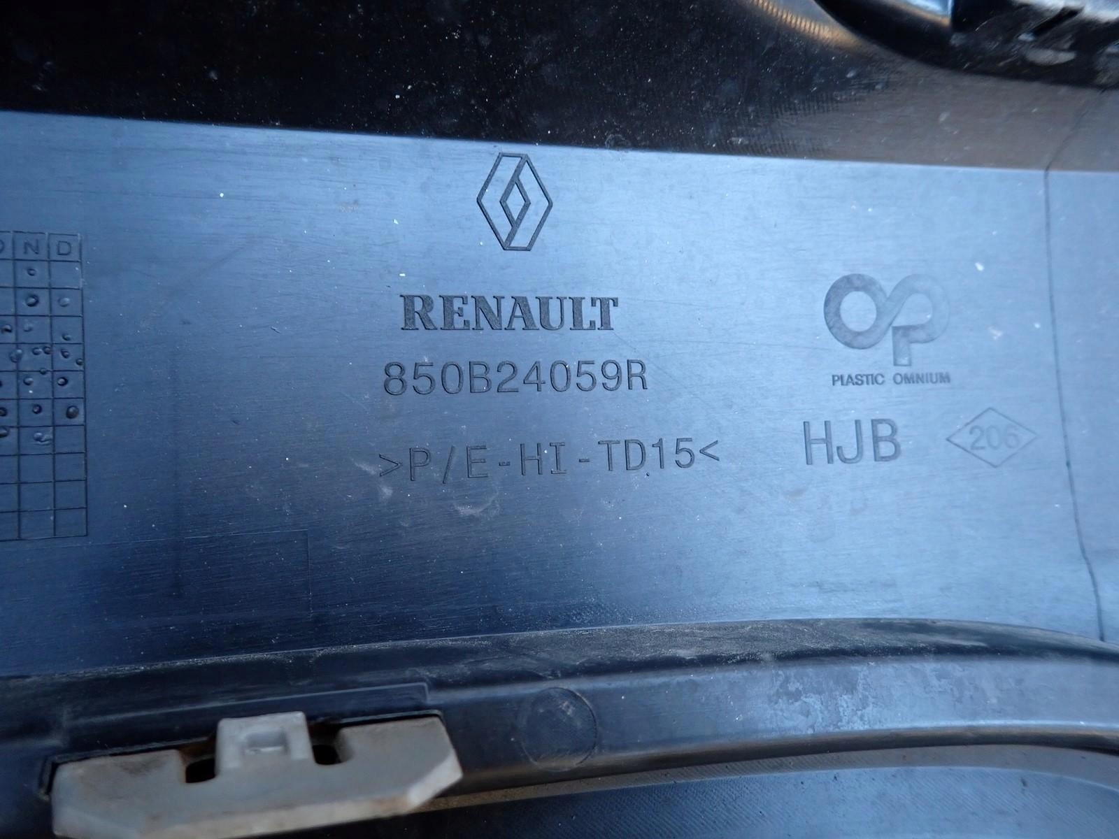 bumper rear part rear RENAULT CAPTUR 2 II HF 2019- 850B24059R