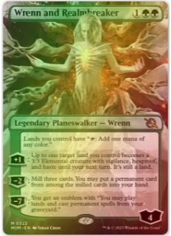Wrenn and Realmbreaker Foil Xmom stan Ex Gratisy P