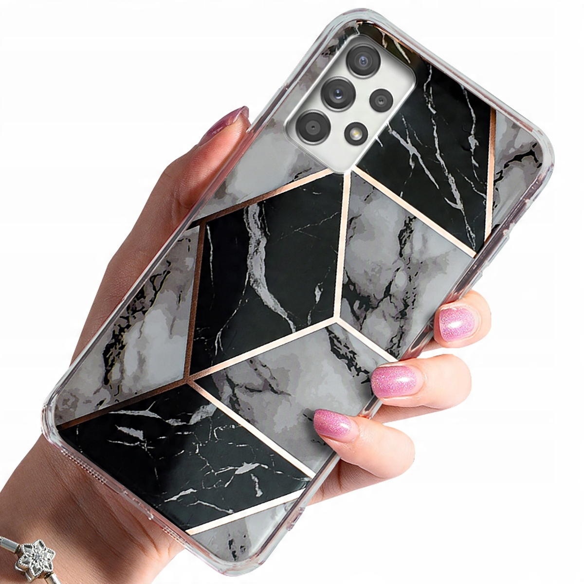

Etui Case Glamour Szkło do Samsung A52 A52s 5G