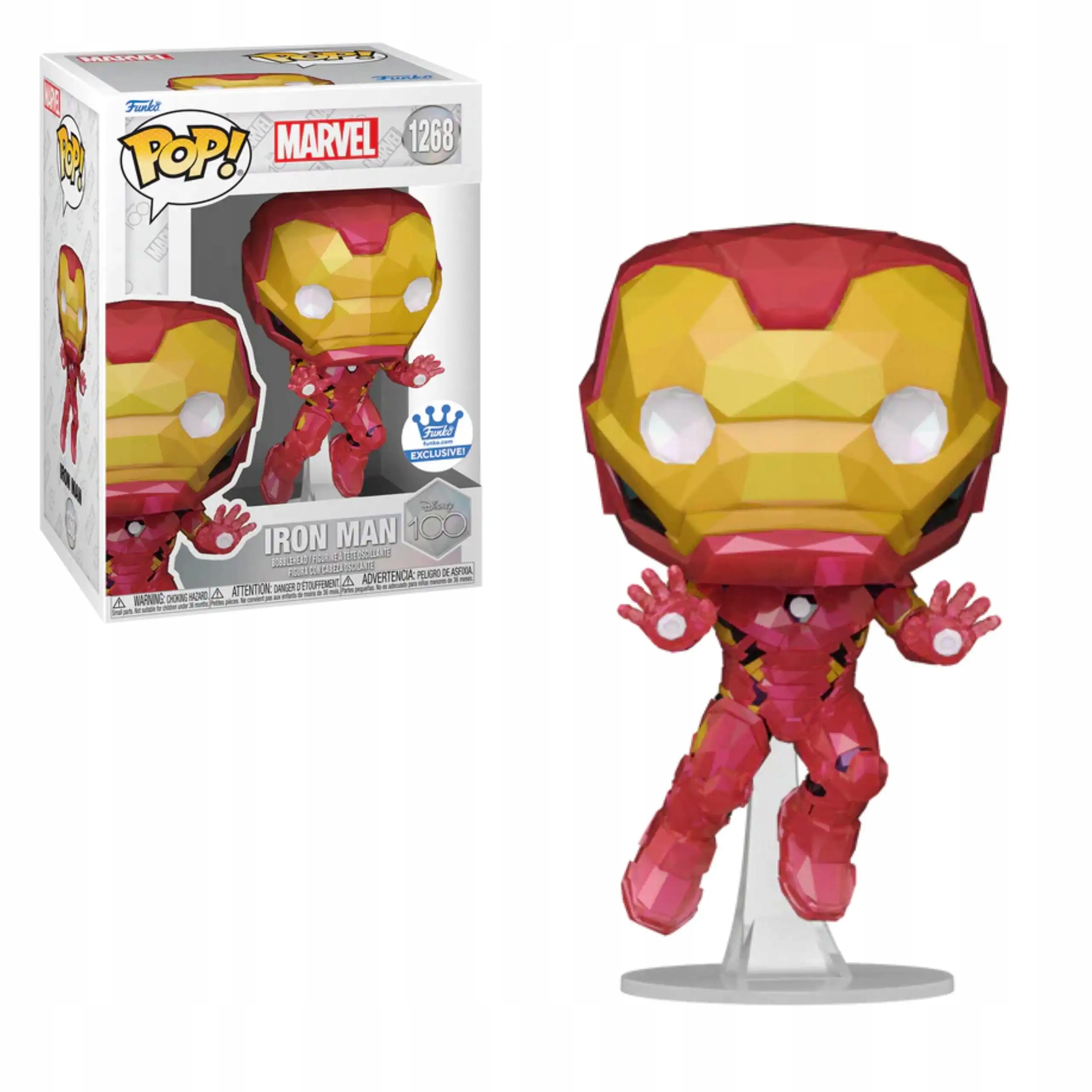 Funko Pop! Marvel Iron Man (s obličejem) #1268