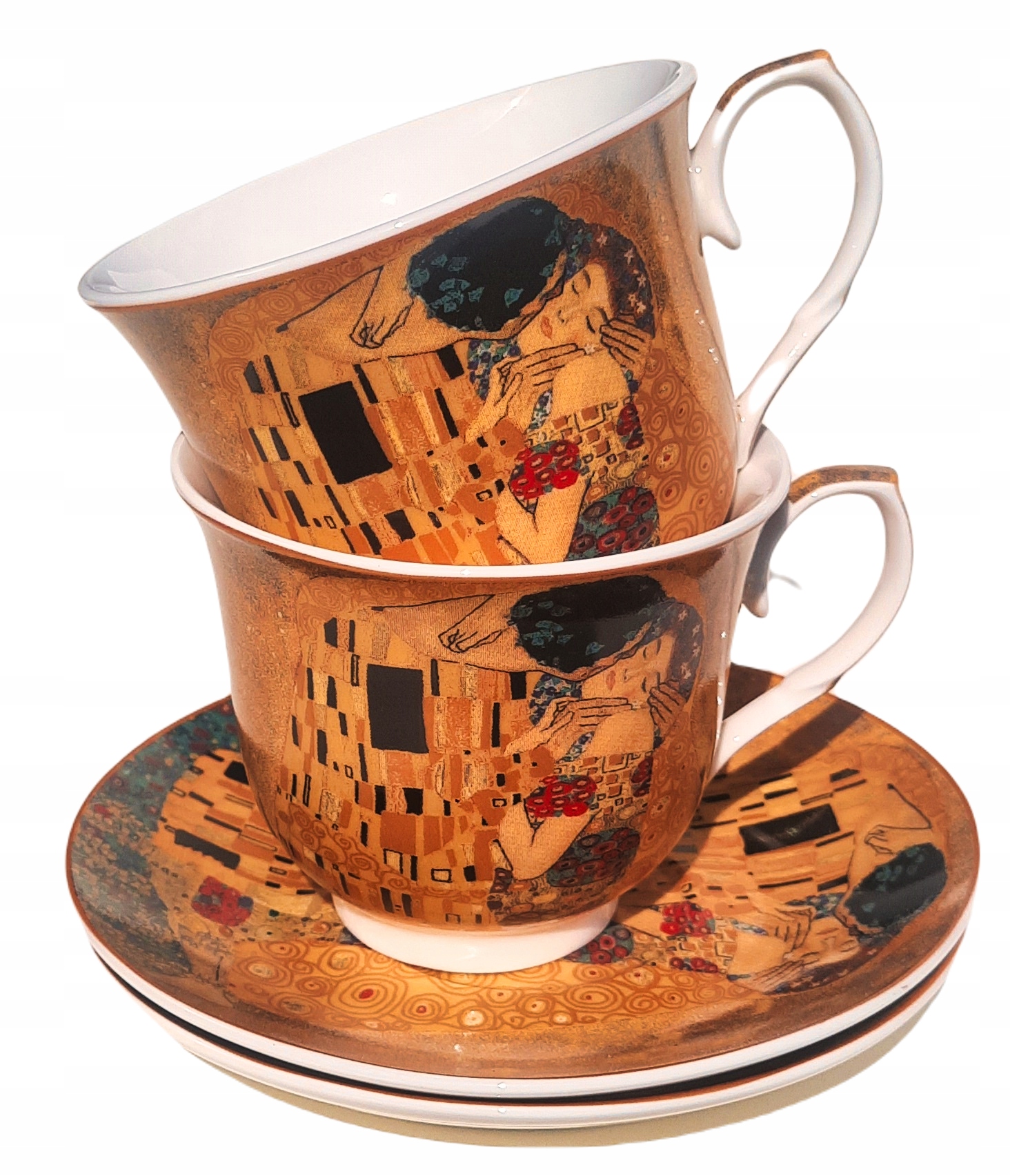 

Filiżanka Zestaw 2szt The Kiss Gustav Klimt 300ml