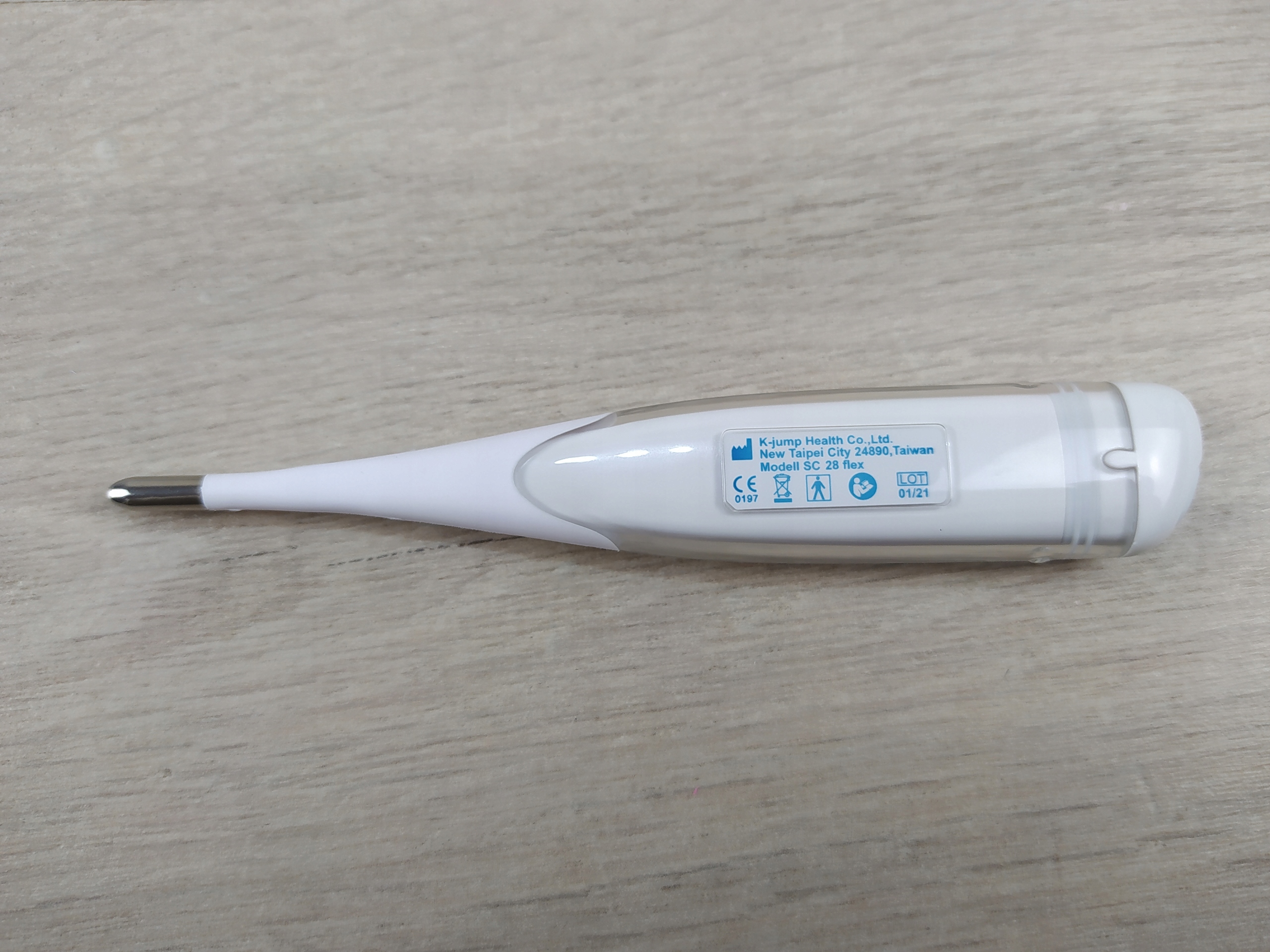 scala SC 28 flex Termometr elektroniczny OUTLET Kolor biały