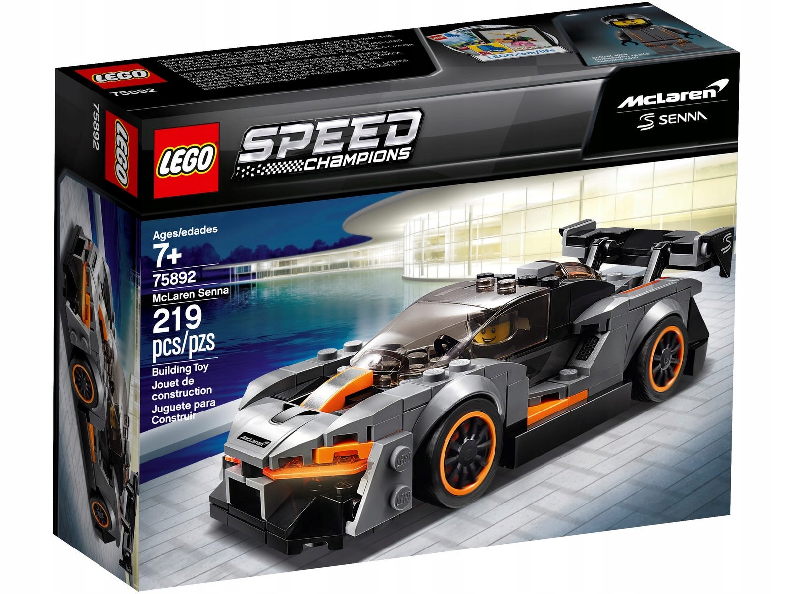 

Lego 75892 Speed Champions Mclaren Senna