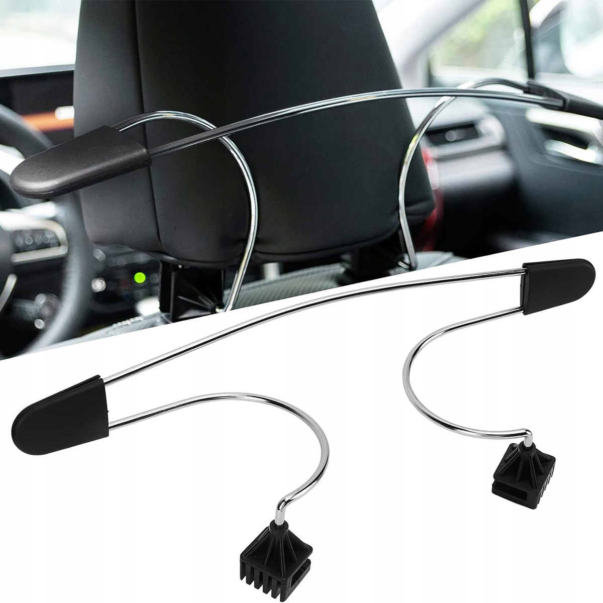 Wieszak Samochodowy Na Ubrania Marynarkę Uchwyt Do Samochodu Na Zagłowek